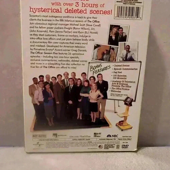 The Office: Complete Fifth Season 5 (DVD, 2008, 5-Disc Set) - Picture 2 of 10